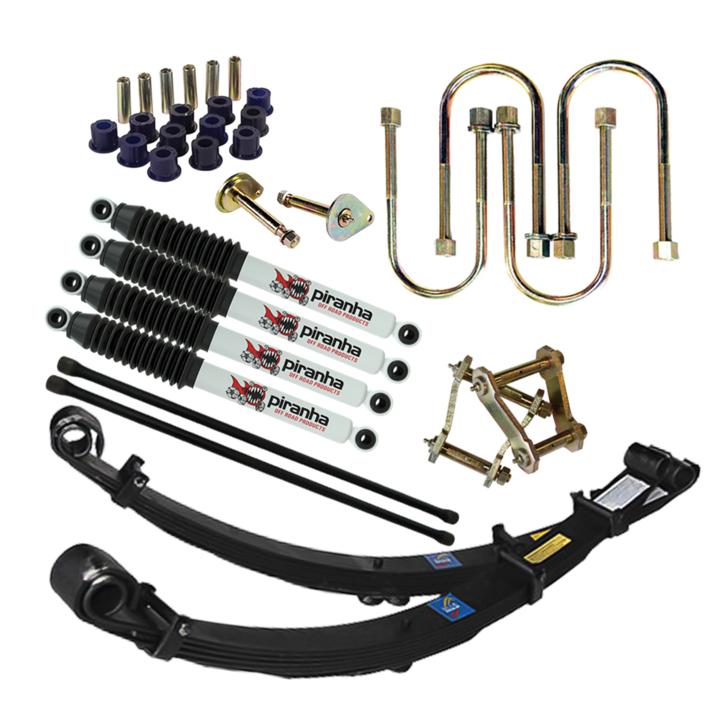 4x4 Suspension Lift Kit - Extra Heavy Duty Raised 40mm - Holden Colorado RC - Ga
