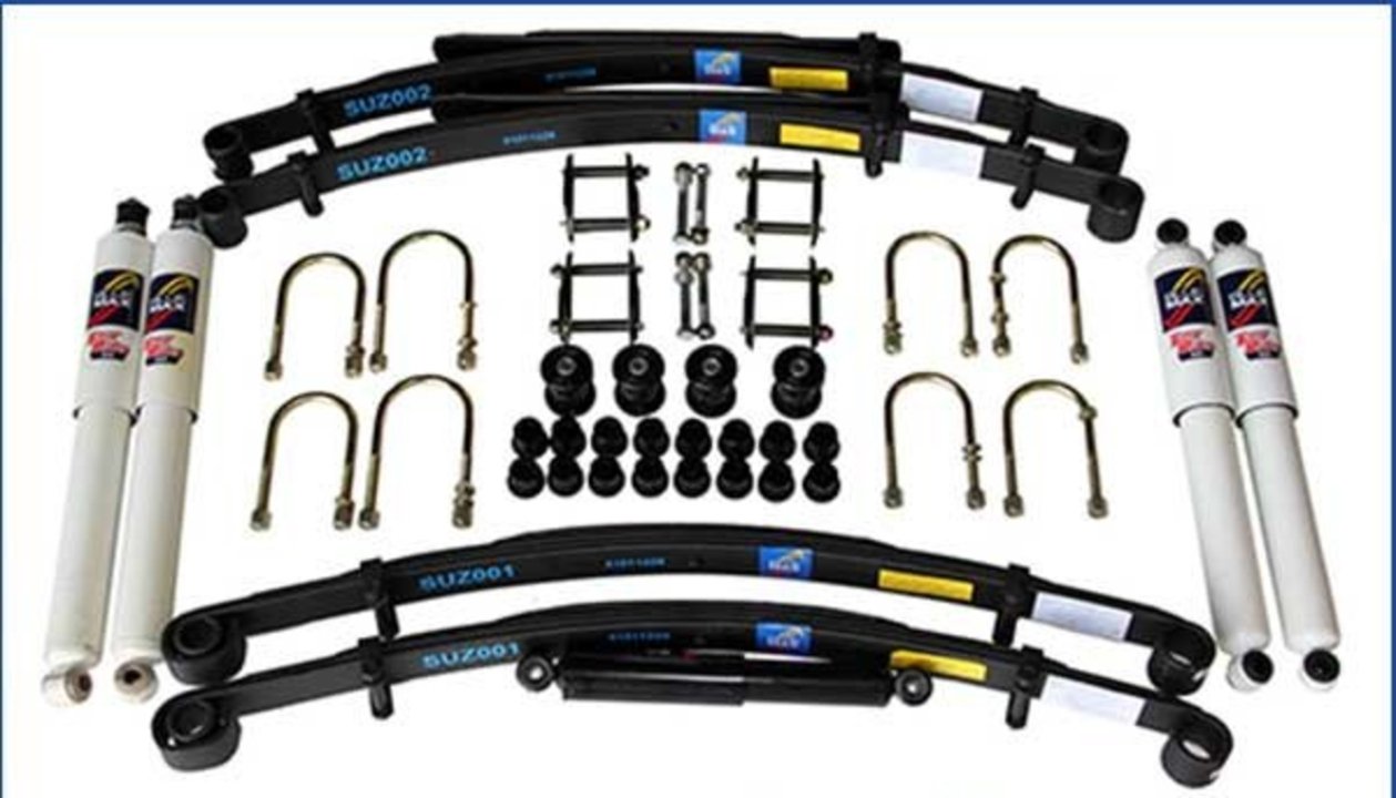4x4 Suspension Lift Kit - Medium Duty Raised 50mm - Suzuki Sierra - Holden Drove