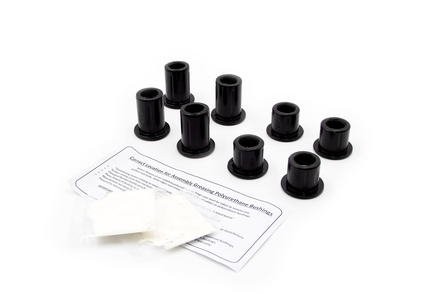 Outback Armour Ford Ranger PY (2022+) 4cyl Diesel 3,600kg Leaf Spring Bush Kit OASU210068K