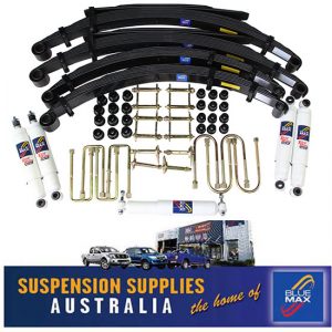4x4 Suspension Lift Kit - Extra Heavy Duty 50mm Raised  - Nissan Patrol GQ Y60 Cab Chassis Pick Up - 3/1988 to 5/1999
